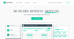 Desktop Screenshot of fairclaims.com