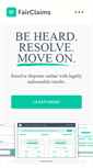 Mobile Screenshot of fairclaims.com